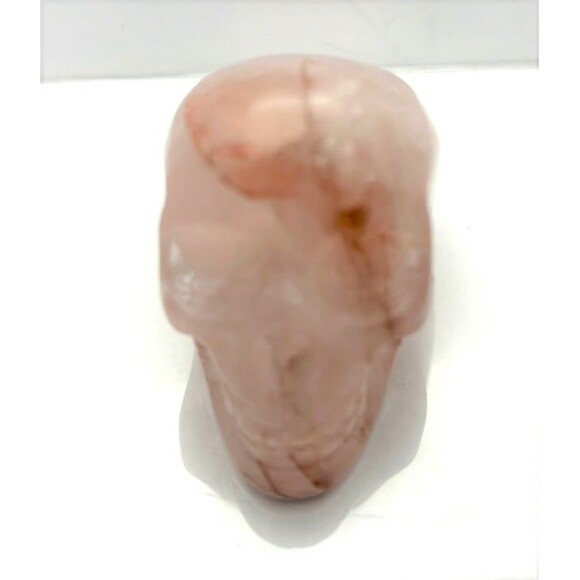 Fire Quartz Skull Carving - Picture 1 of 6